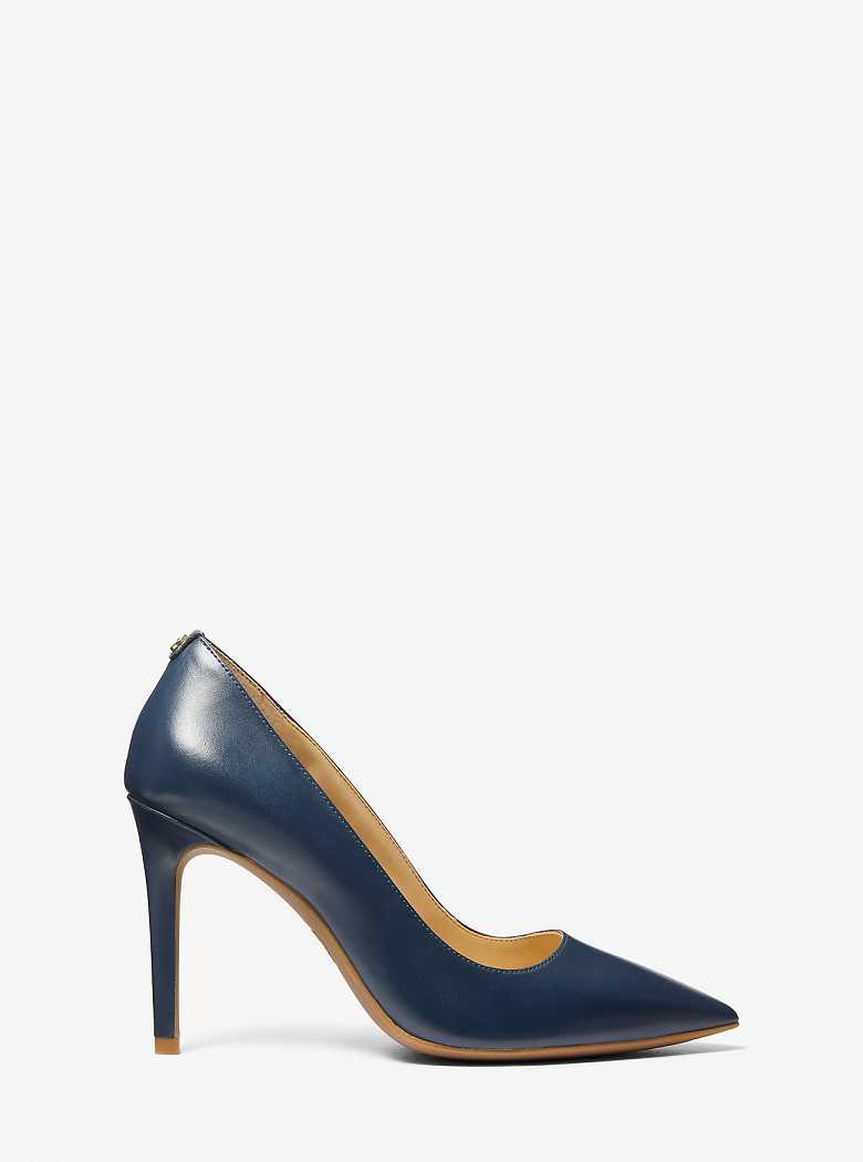 Michaelkors Alina Flex Leather Azul Marinho | SN-MK27634