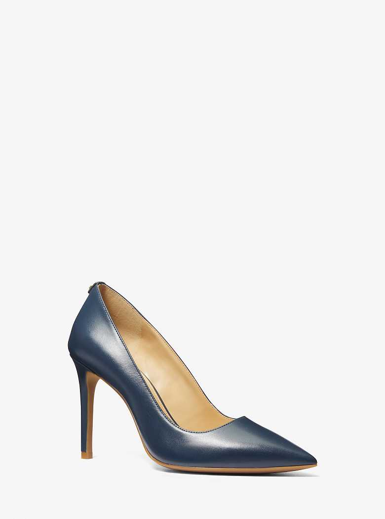 Michaelkors Alina Flex Leather Azul Marinho | SN-MK27634