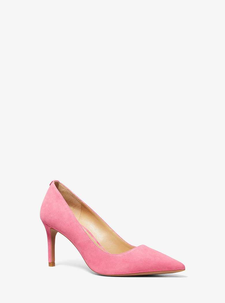 Michaelkors Alina Flex Suede Rosa | SN-MK27646