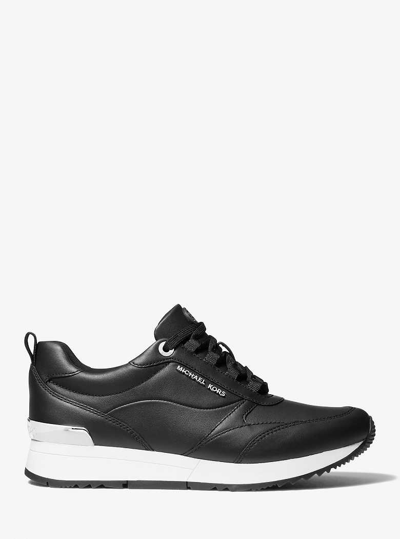 Michaelkors Allie Stride Leather and Nylon Pretas | SN-MK27415