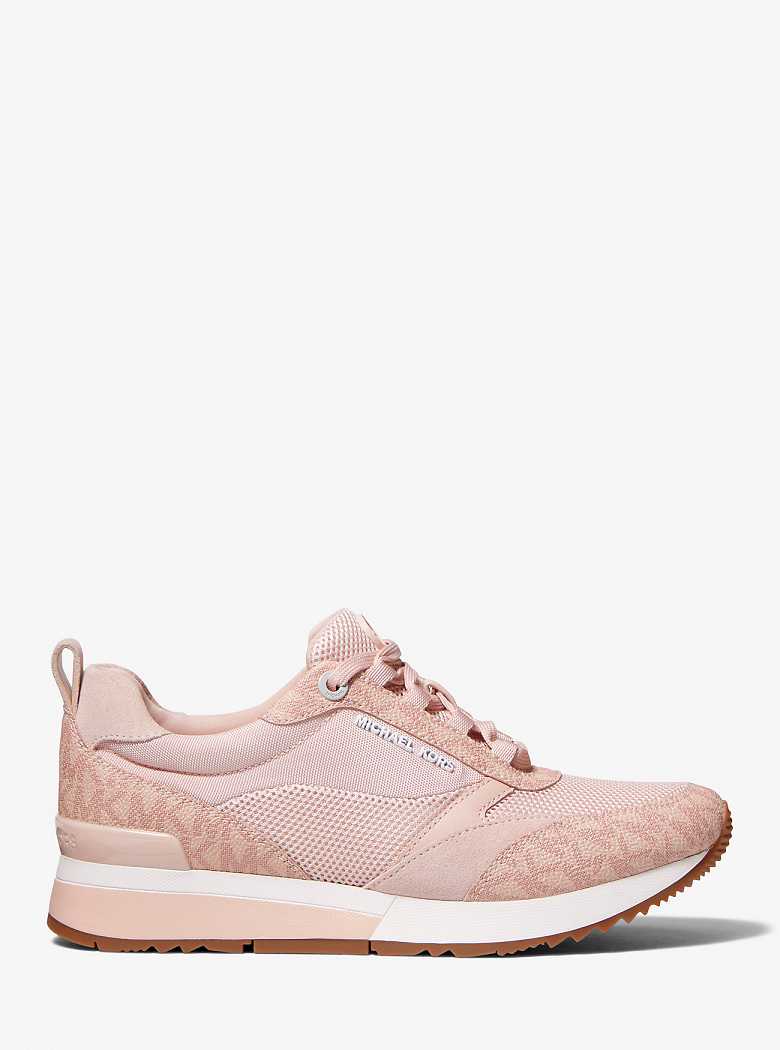 Michaelkors Allie Stride Mesh and Logo Rosa | SN-MK27412