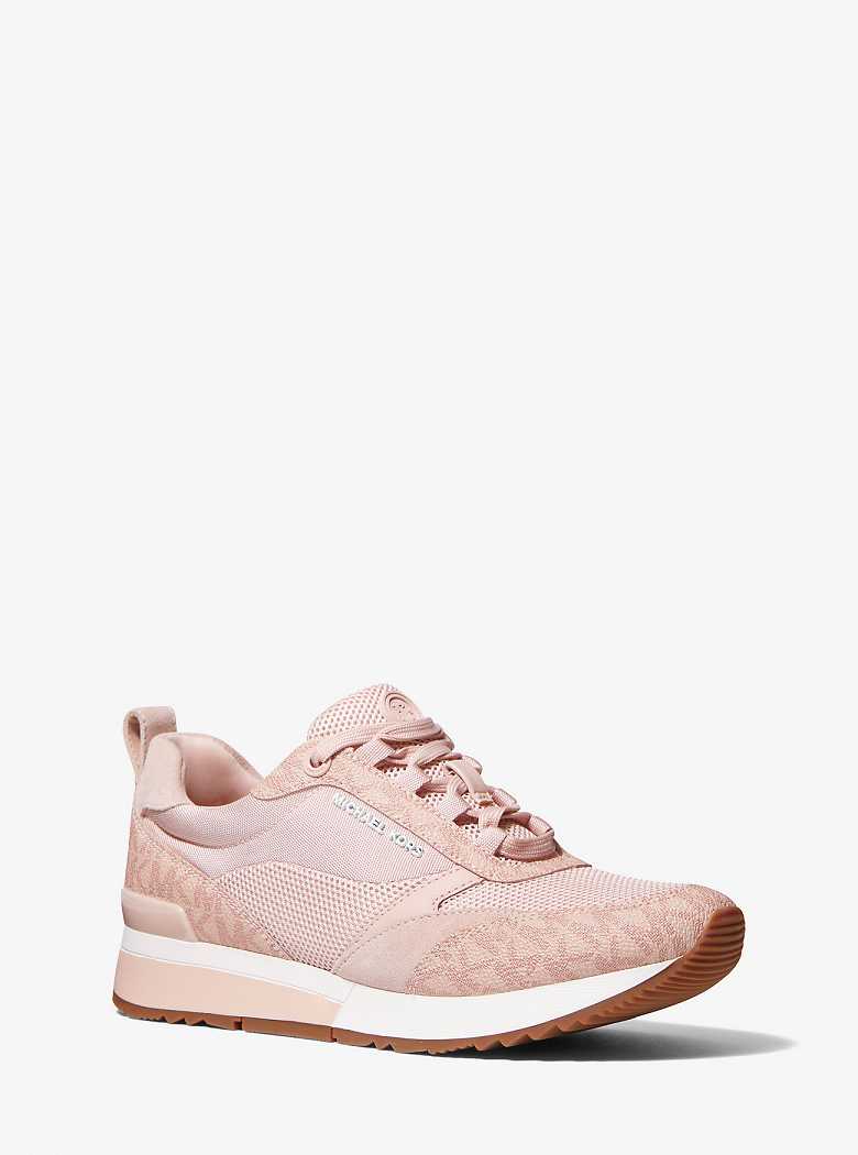 Michaelkors Allie Stride Mesh and Logo Rosa | SN-MK27412