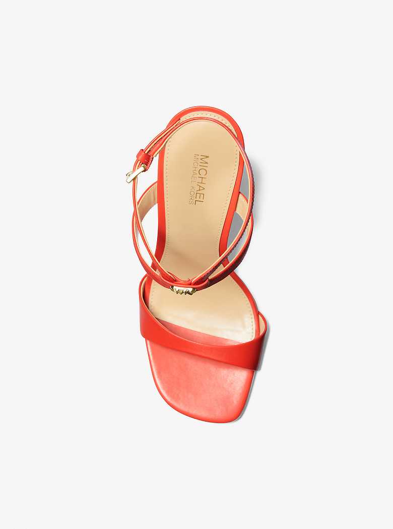 Michaelkors Amara Leather Coral | SN-MK27526