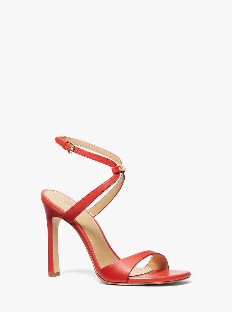Michaelkors Amara Leather Coral | SN-MK27526