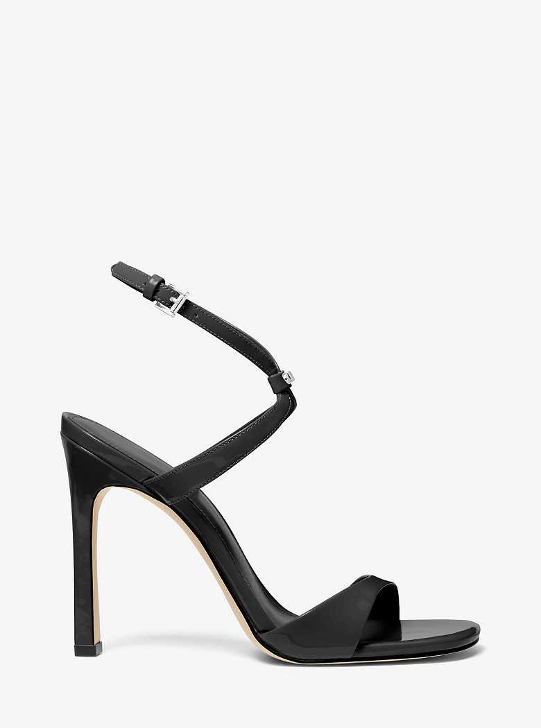 Michaelkors Amara Patent Leather Pretas | SN-MK27590