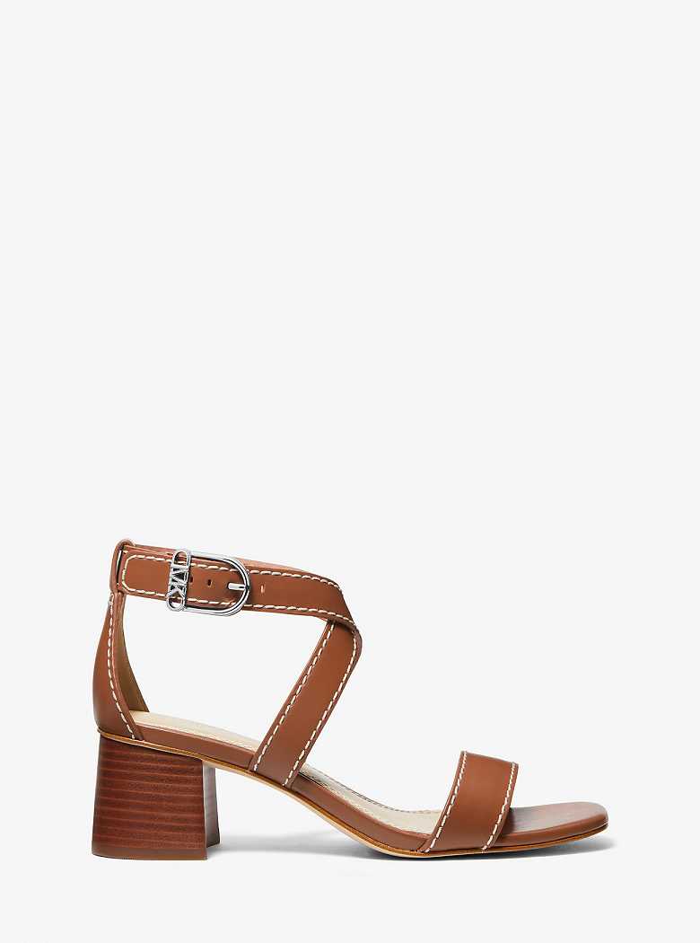 Michaelkors Ashton Leather Marrom | SN-MK27550