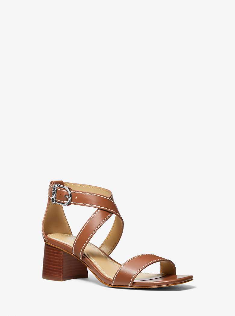 Michaelkors Ashton Leather Marrom | SN-MK27550