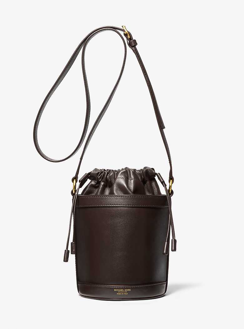Michaelkors Audrey Medium Leather Chocolate | SN-MK27387