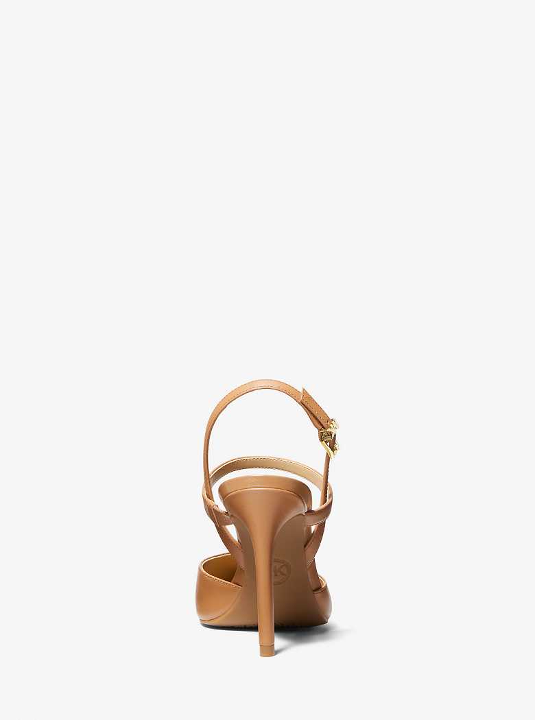 Michaelkors Ava Flex Leather Marrom | SN-MK27626
