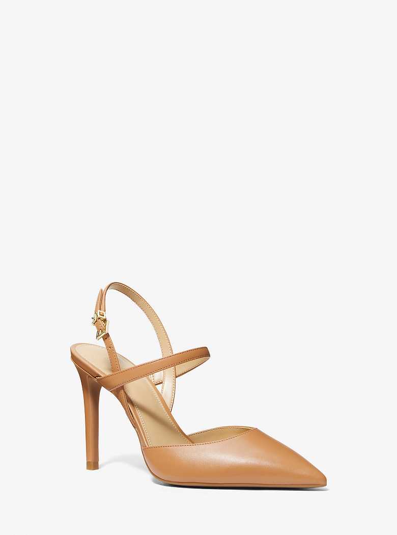 Michaelkors Ava Flex Leather Marrom | SN-MK27626