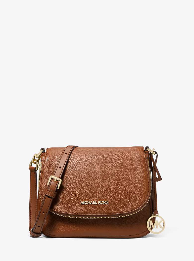 Michaelkors Bedford Small Pebbled Leather Marrom | SN-MK27228