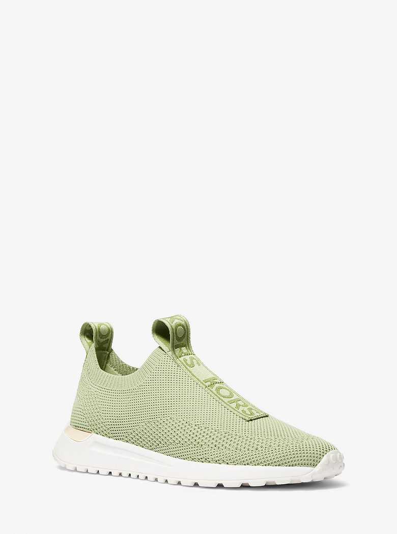 Michaelkors Bodie Knit Slip-On Luz Verde Oliva | SN-MK27439