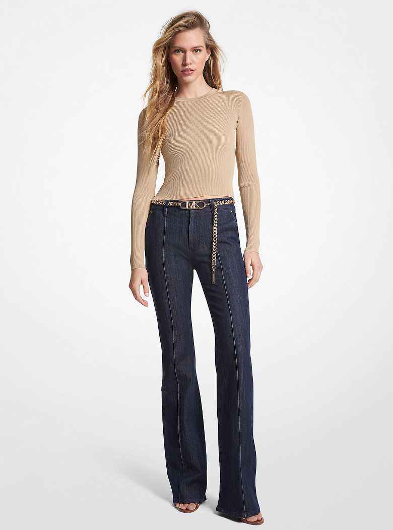 Michaelkors Bootcut Pretas | SN-MK26558