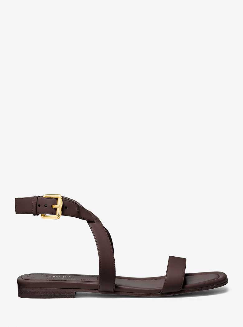 Michaelkors Bridgette Leather Chocolate | SN-MK27692
