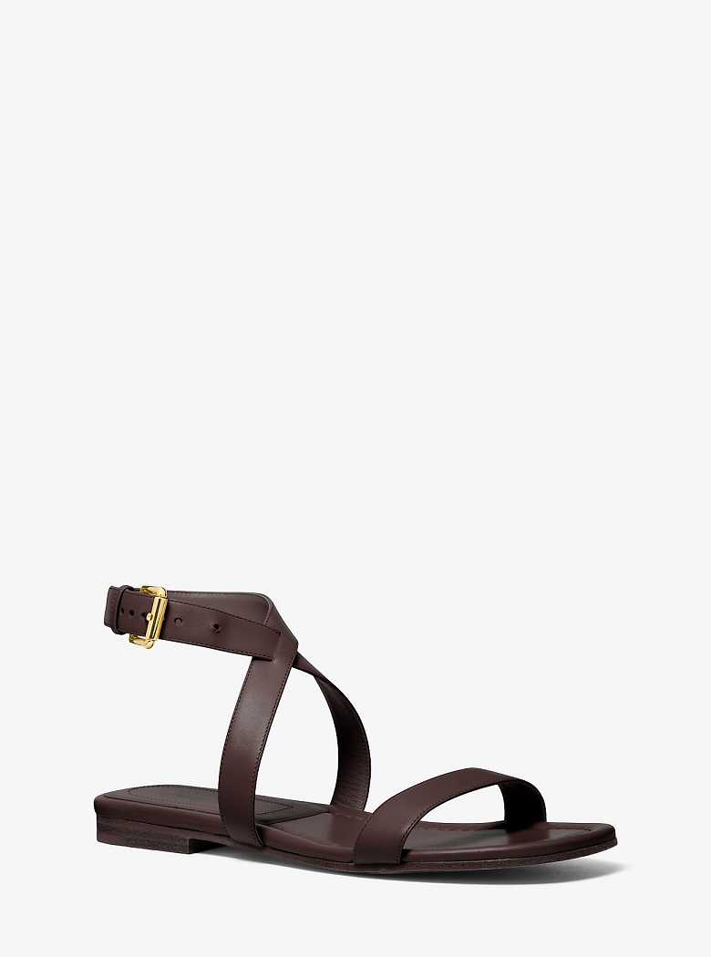 Michaelkors Bridgette Leather Chocolate | SN-MK27692