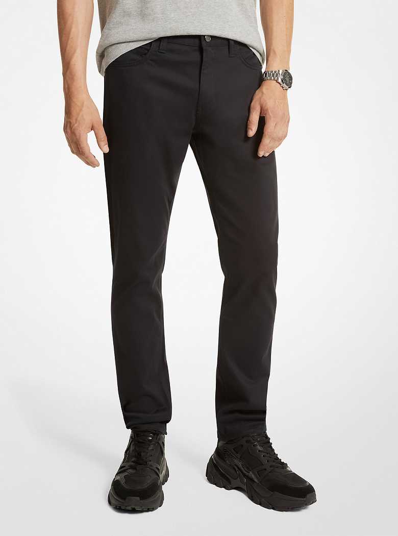 Michaelkors Brushed Stretch Denim Pretas | SN-MK28028
