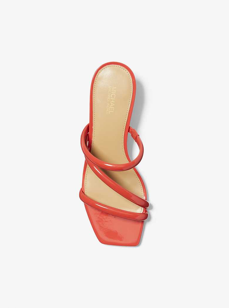 Michaelkors Celia Patent Kitten Coral | SN-MK27582