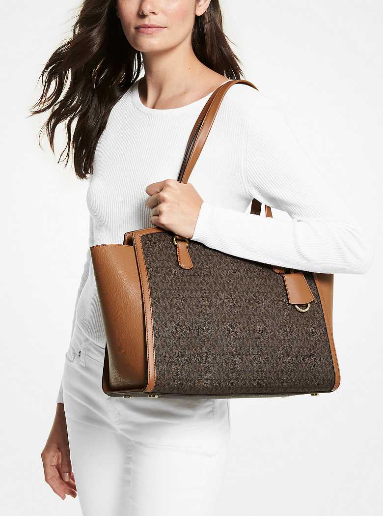 Michaelkors Chantal Large Logo Marrom | SN-MK26852