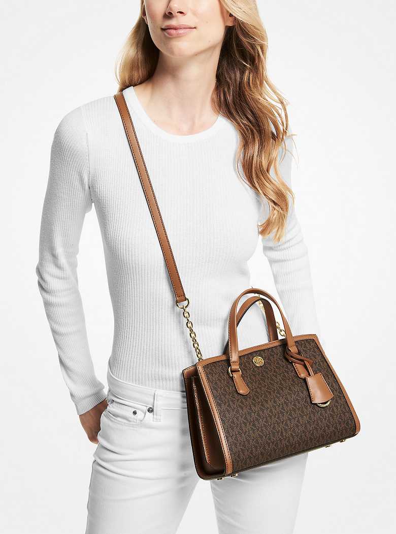 Michaelkors Chantal Small Logo Marrom | SN-MK27359