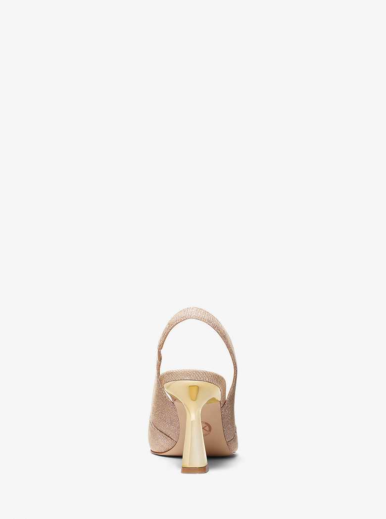Michaelkors Chelsea Glitter Chain-Mesh Marrom | SN-MK27635