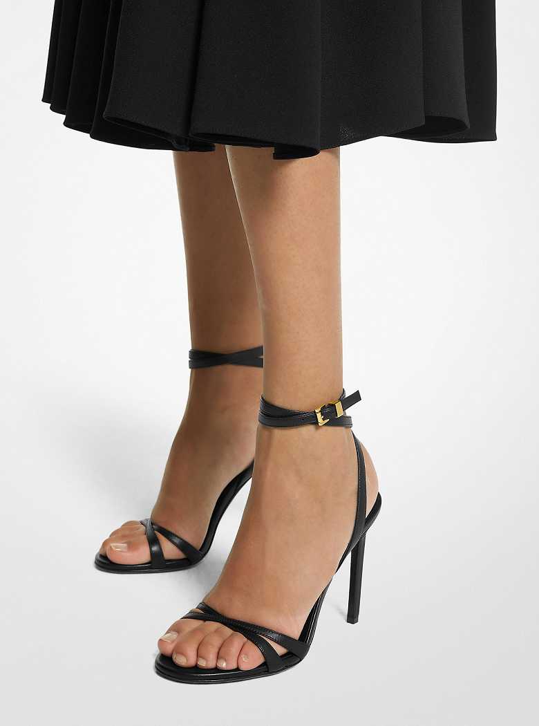 Michaelkors Chrissy Leather Pretas | SN-MK27542