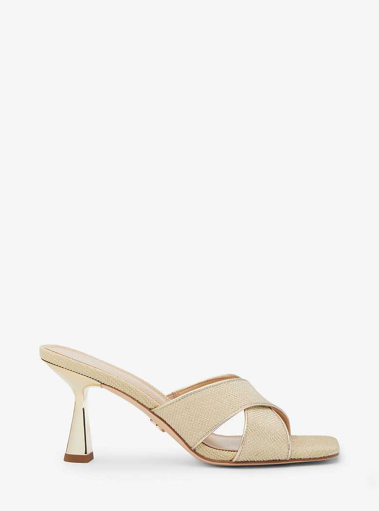 Michaelkors Clara Glitter Chain-Mesh Douradas | SN-MK27544
