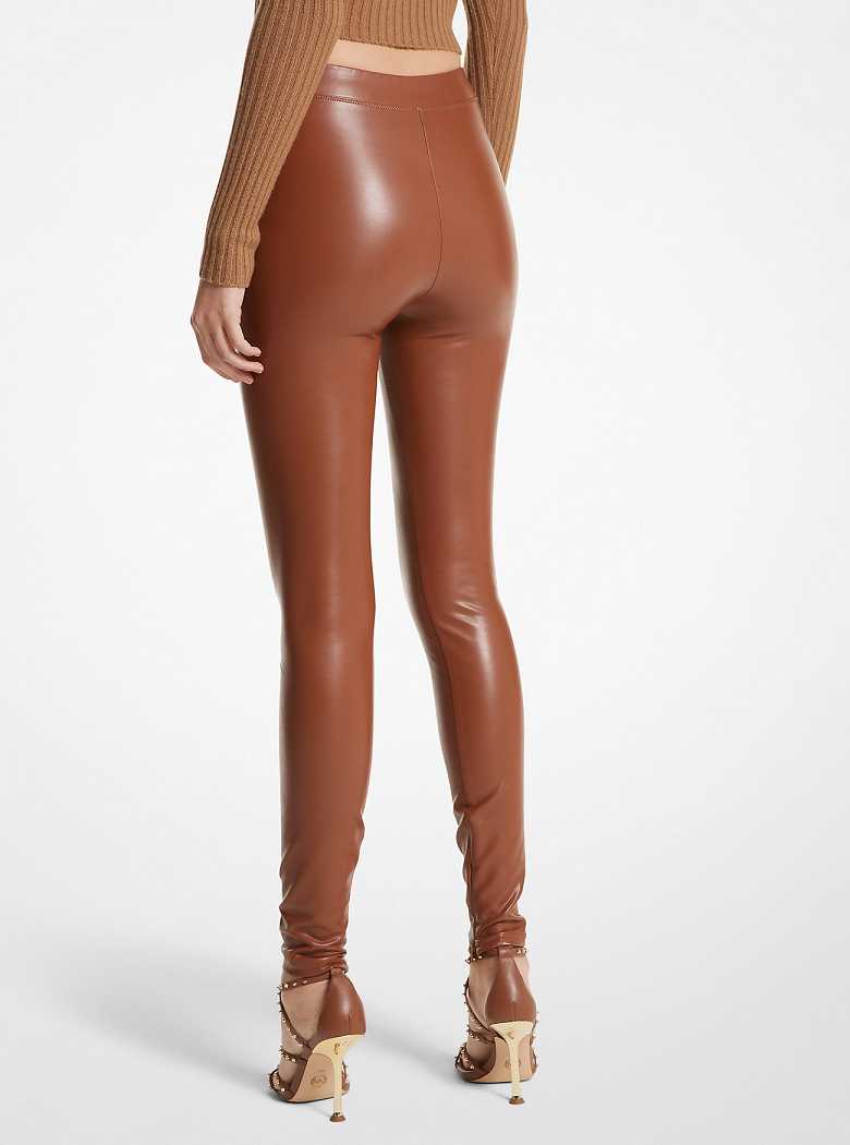 Michaelkors Coated Stretch Marrom Escuro | SN-MK26561