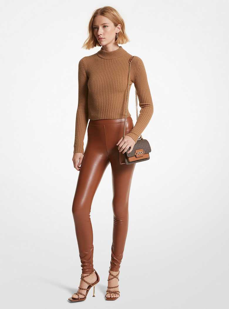 Michaelkors Coated Stretch Marrom Escuro | SN-MK26561