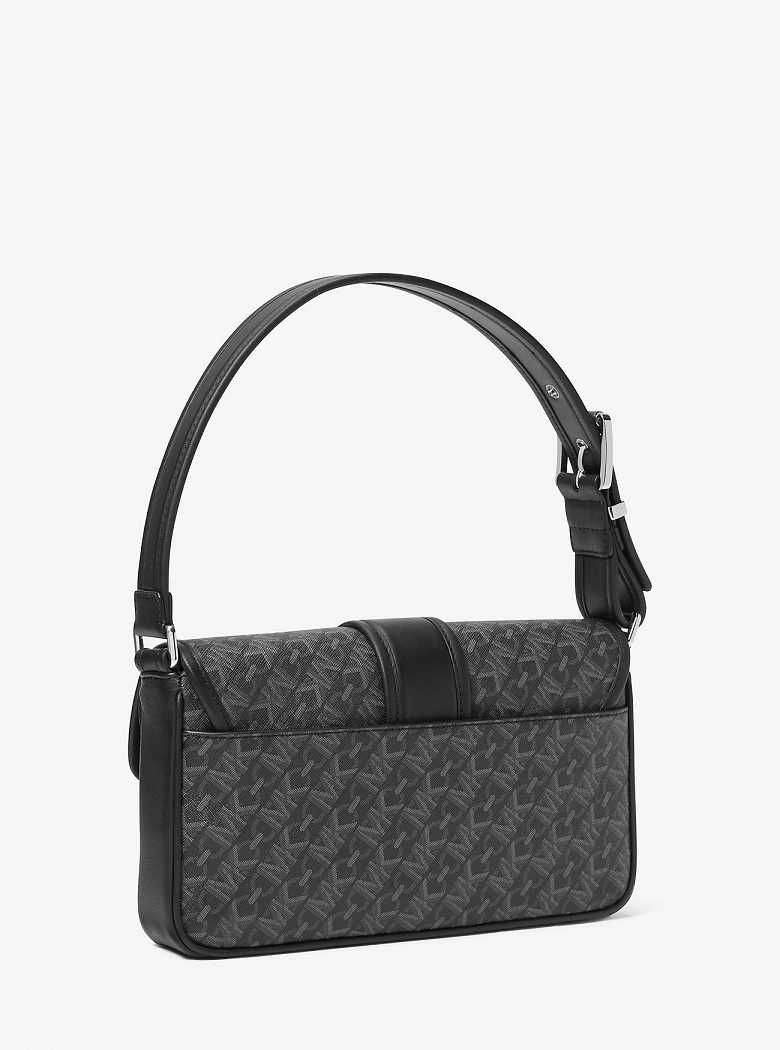 Michaelkors Colby Medium Empire Signature Logo Pretas | SN-MK26968