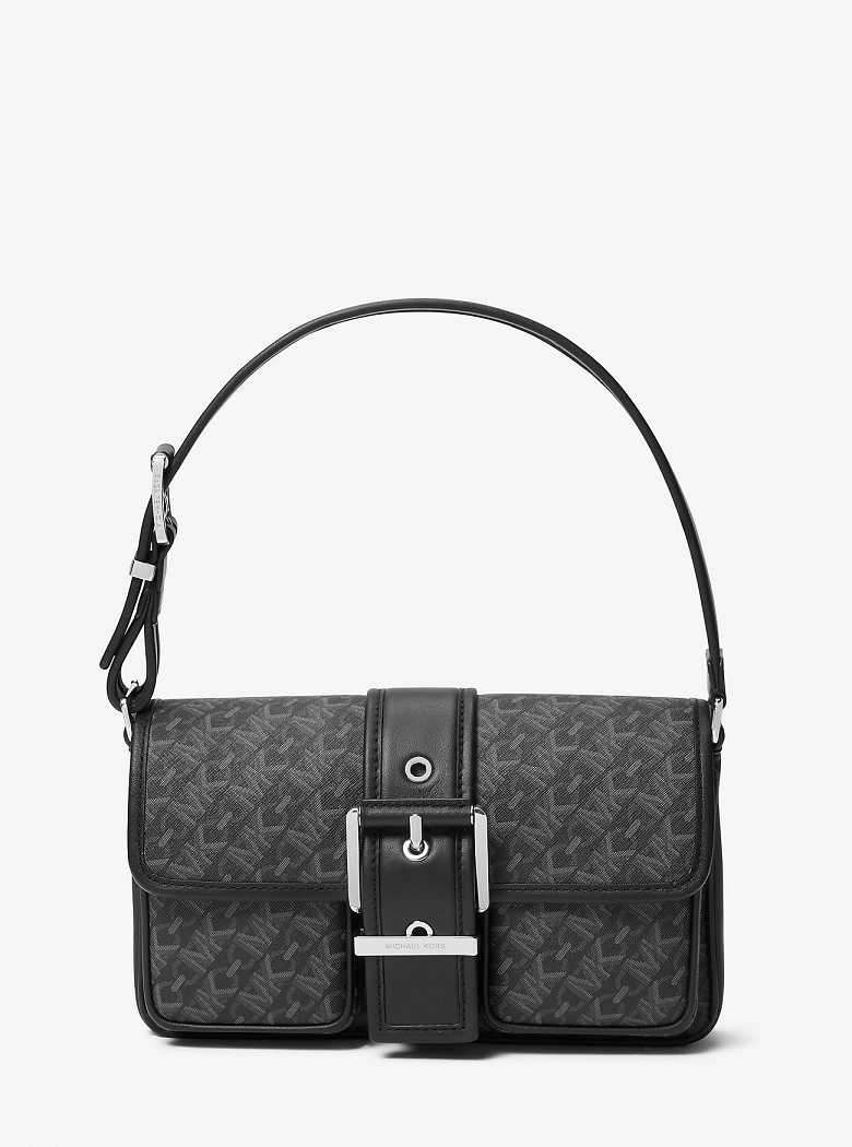 Michaelkors Colby Medium Empire Signature Logo Pretas | SN-MK26968