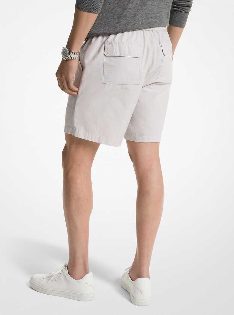 Michaelkors Cotton Drawstring Cinzentas | SN-MK28013