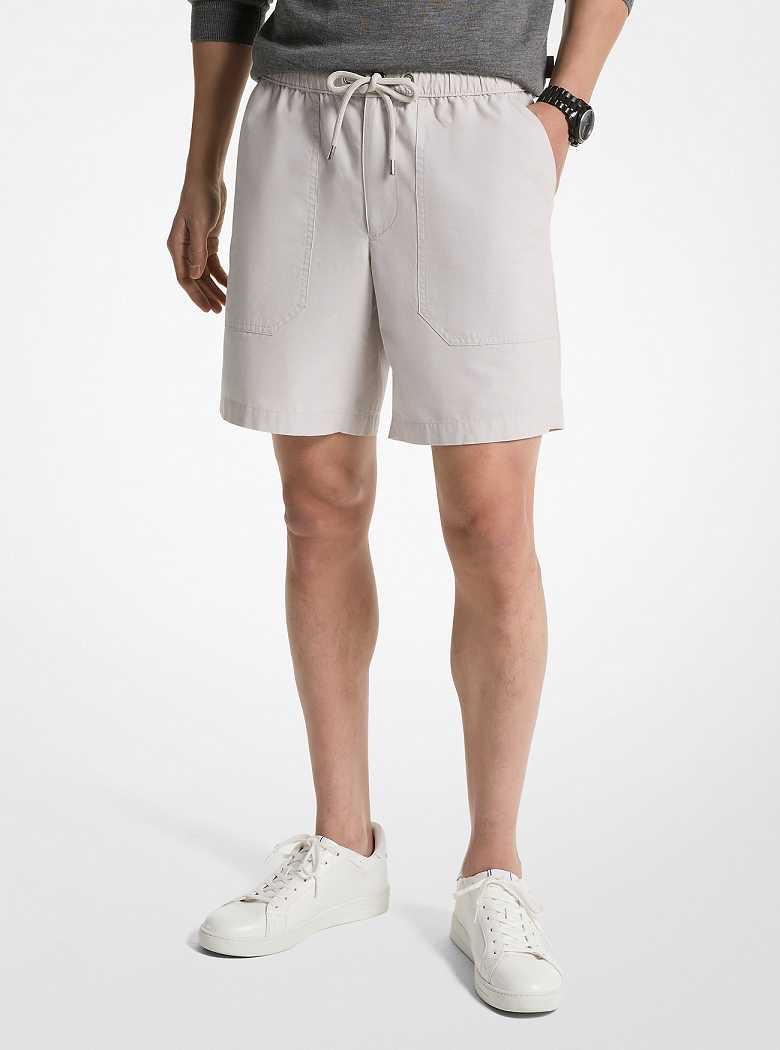 Michaelkors Cotton Drawstring Cinzentas | SN-MK28013