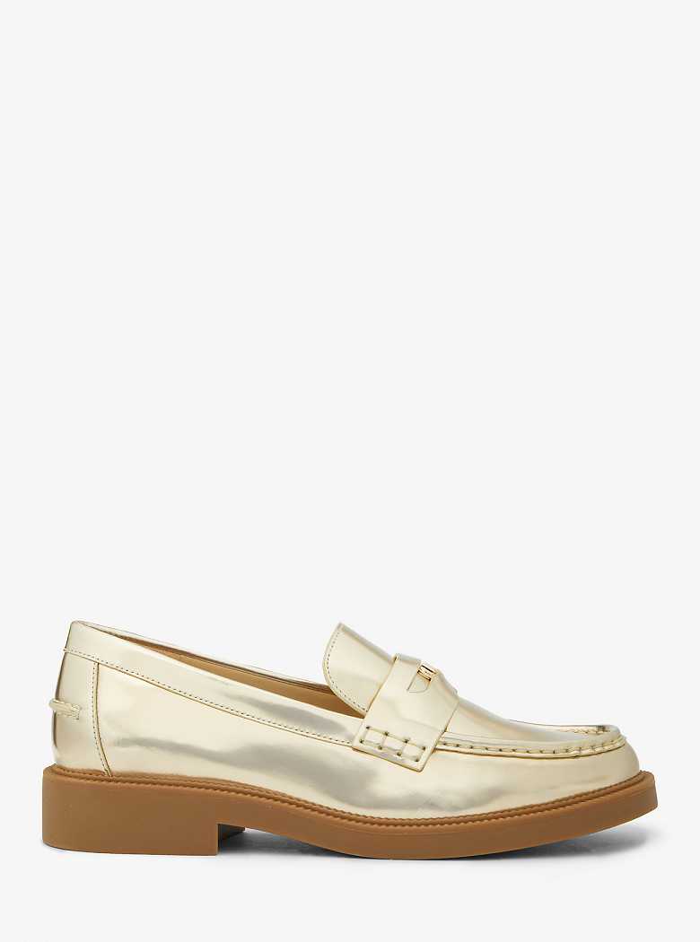 Michaelkors Eden Metallic Leather Douradas | SN-MK27664