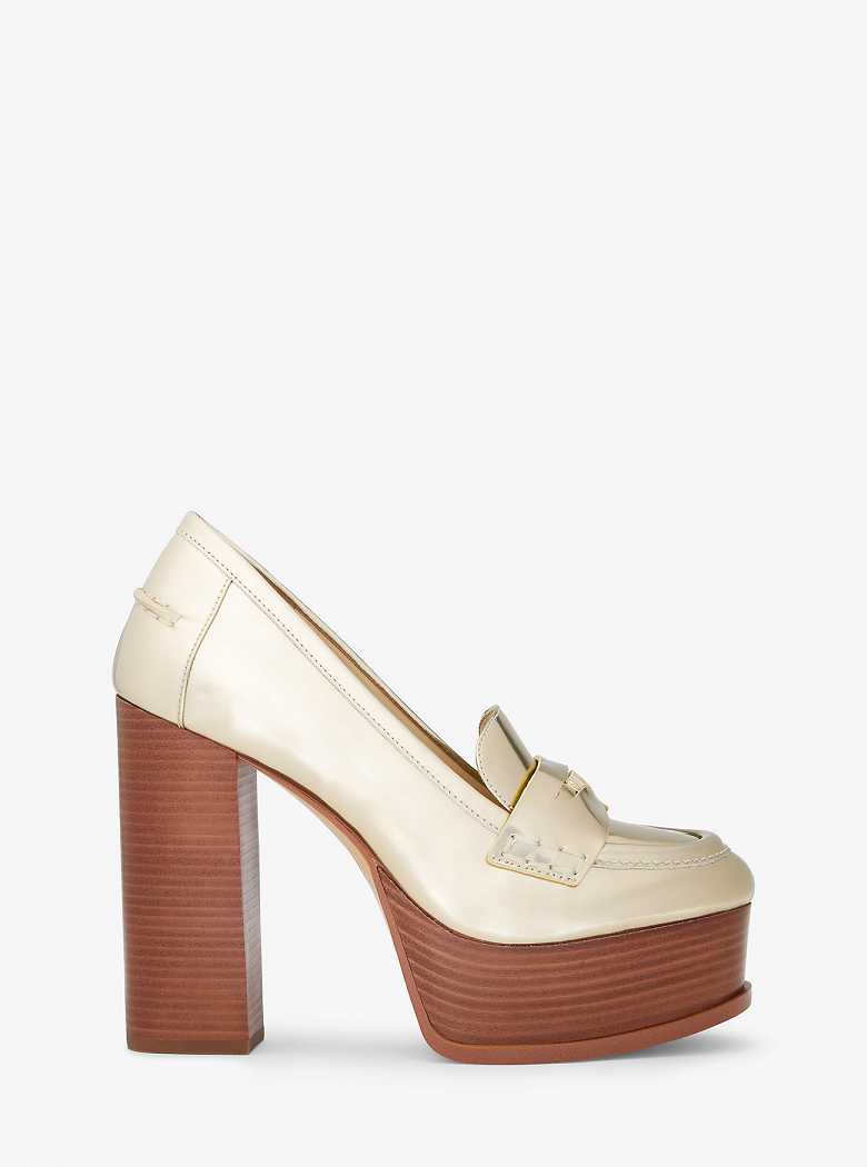 Michaelkors Eden Metallic Leather Platform Douradas | SN-MK27630
