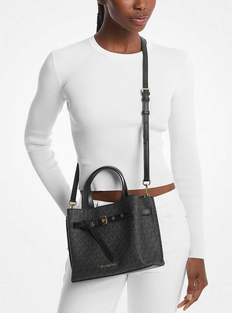 Michaelkors Emilia Small Logo Pretas | SN-MK27378
