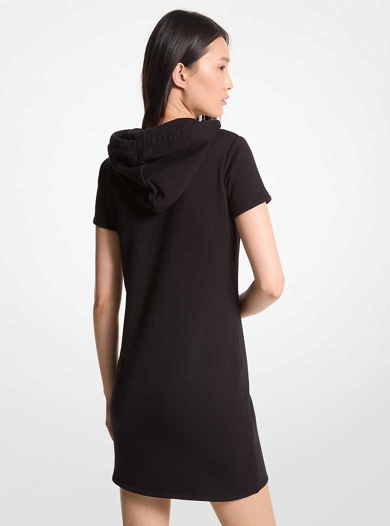 Michaelkors Empire Logo Organic Cotton Terry Pretas | SN-MK26719
