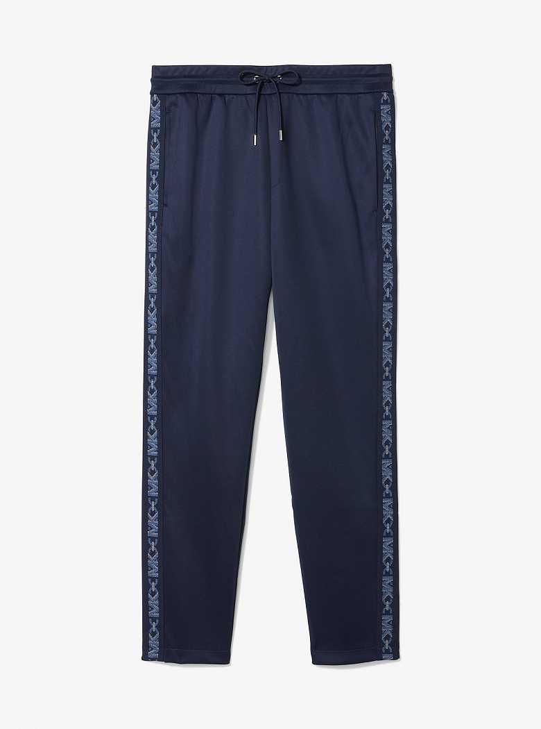 Michaelkors Empire Logo Trim Knit Azuis | SN-MK27981