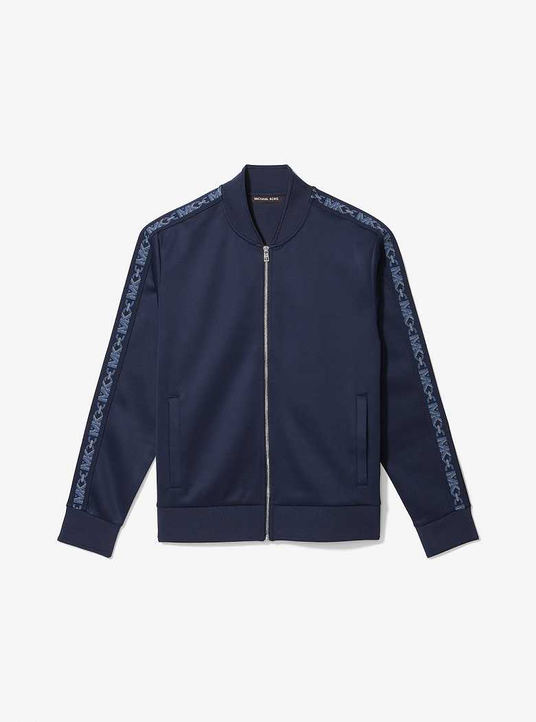 Michaelkors Empire Logo Trim Knit Azuis | SN-MK28009