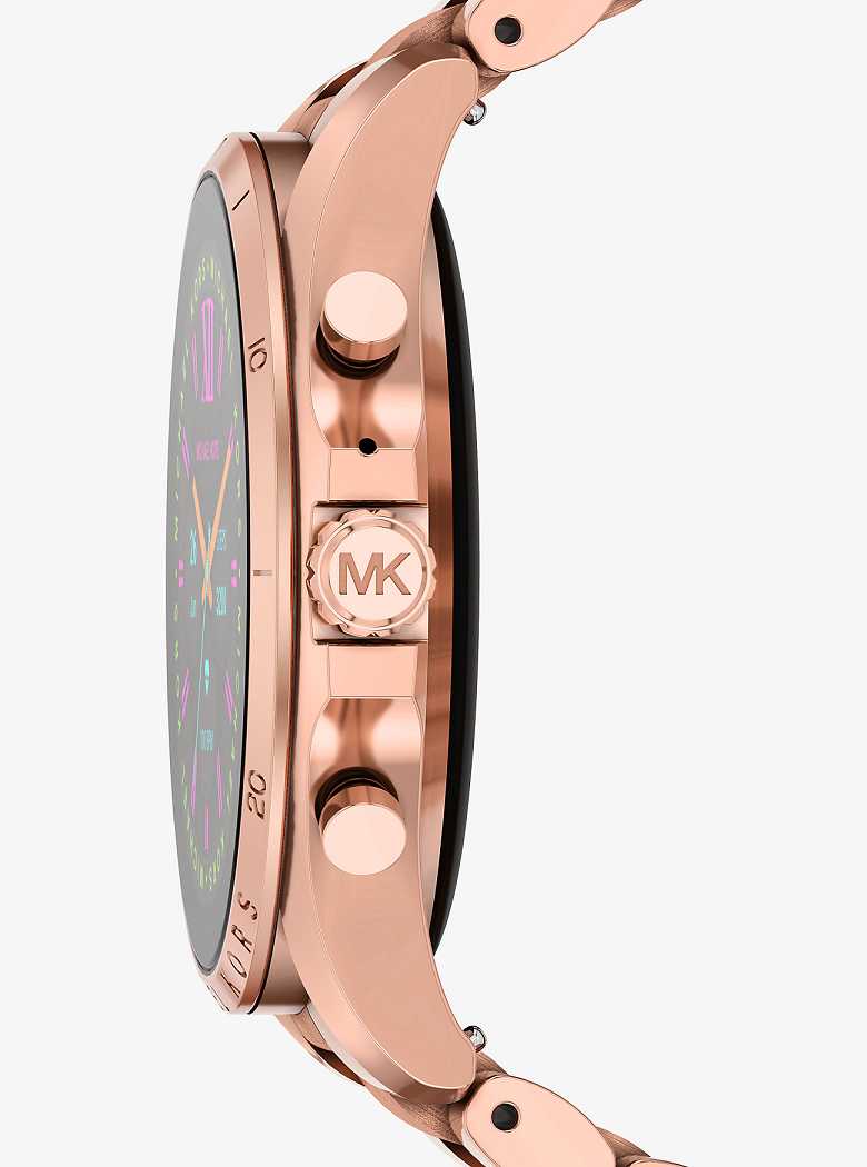 Michaelkors Gen 6 Bradshaw Rose Gold-Tone Rosa Douradas | SN-MK28273