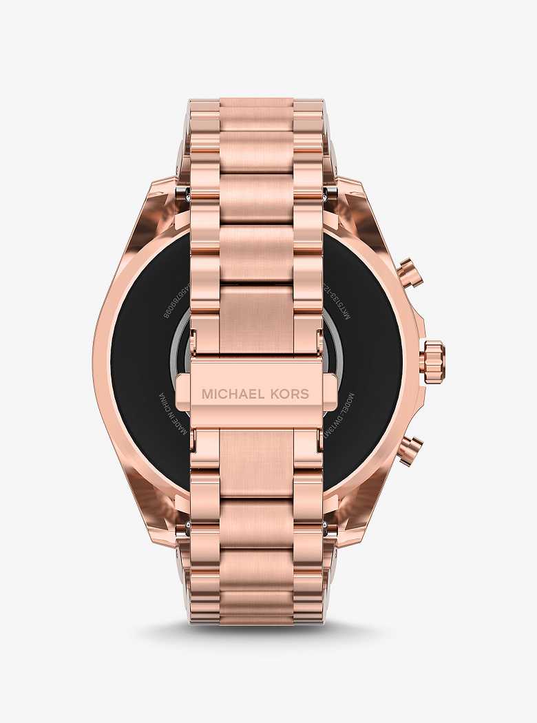 Michaelkors Gen 6 Bradshaw Rose Gold-Tone Rosa Douradas | SN-MK28273