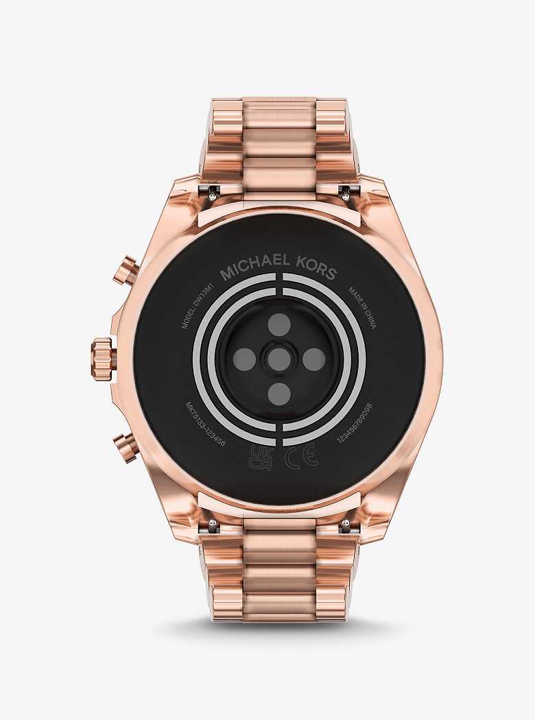 Michaelkors Gen 6 Bradshaw Rose Gold-Tone Rosa Douradas | SN-MK28273