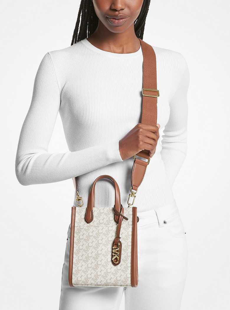 Michaelkors Gigi Extra-Small Empire Signature Logo Luz Amarelas | SN-MK27148
