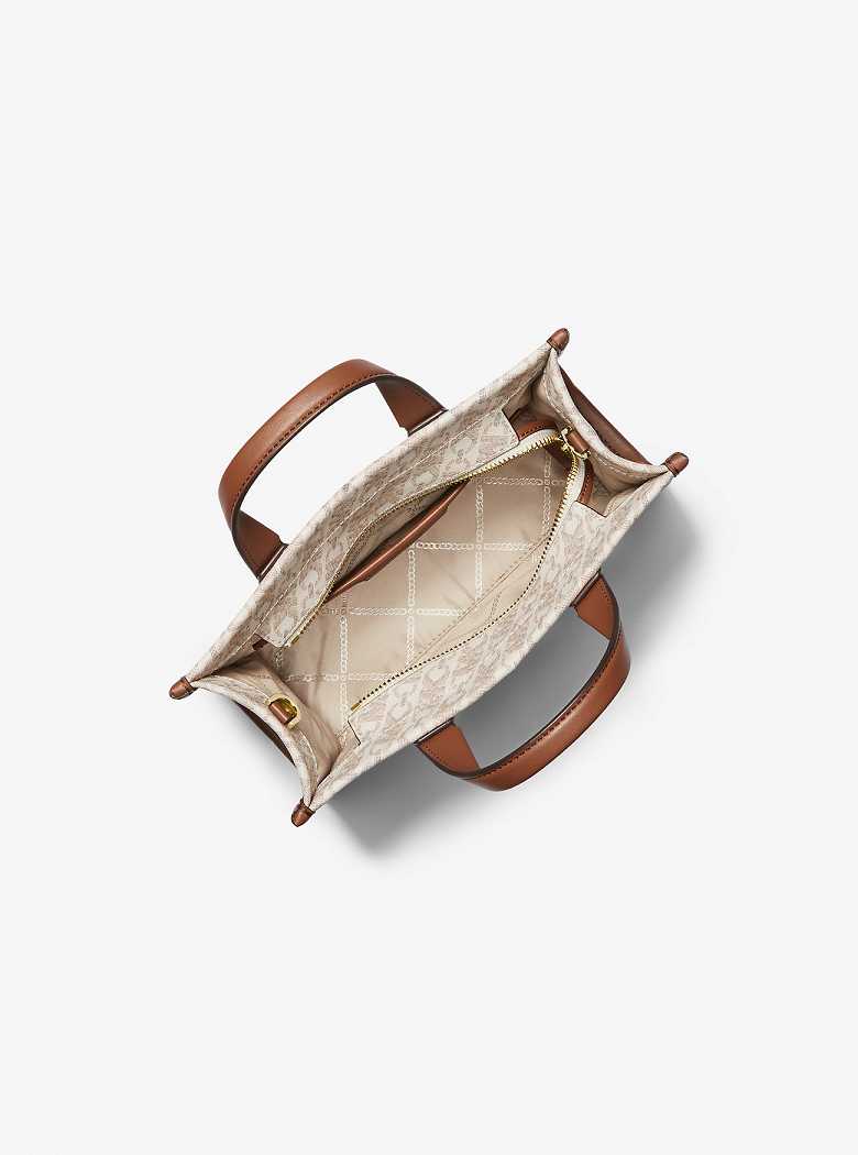 Michaelkors Gigi Small Empire Signature Logo Luz Amarelas | SN-MK27298