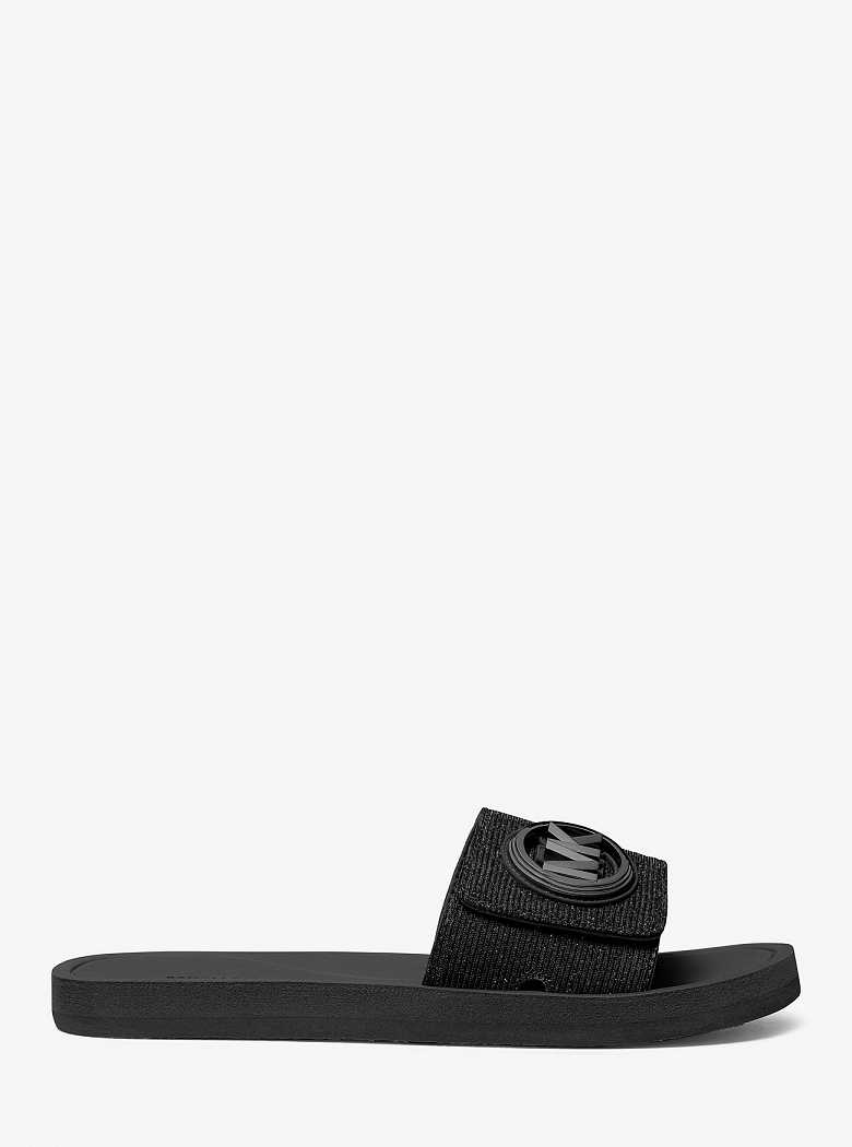 Michaelkors Glitter Chain-Mesh Pretas | SN-MK27592