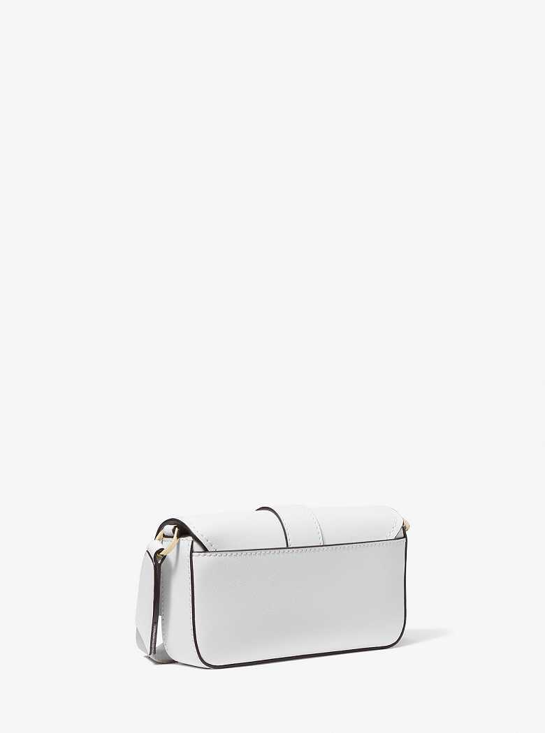 Michaelkors Greenwich Extra-Small Saffiano Leather Branco | SN-MK27266