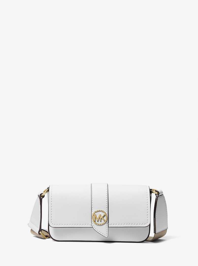 Michaelkors Greenwich Extra-Small Saffiano Leather Branco | SN-MK27266