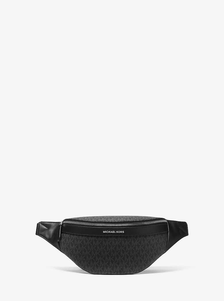 Michaelkors Greyson Logo Pretas | SN-MK28150