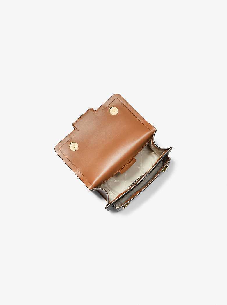 Michaelkors Heather Extra-Small Logo Marrom | SN-MK27243