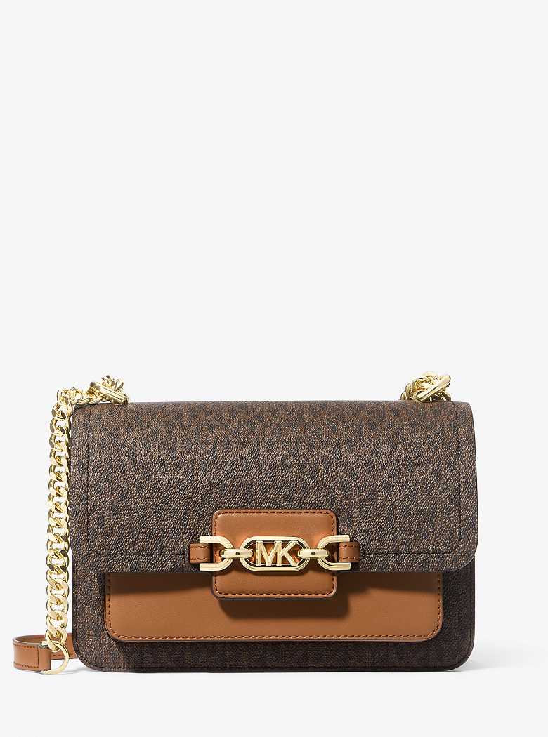 Michaelkors Heather Large Logo Marrom | SN-MK27081
