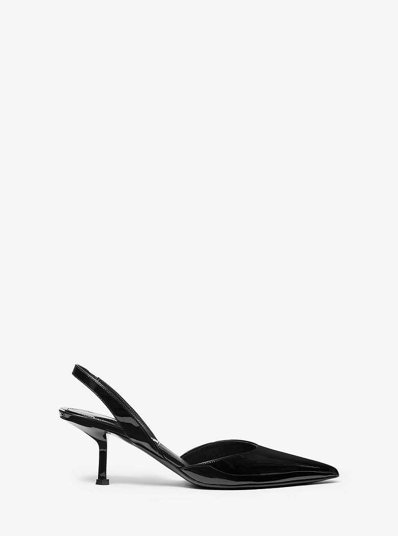 Michaelkors Holly Patent Leather Pretas | SN-MK27506